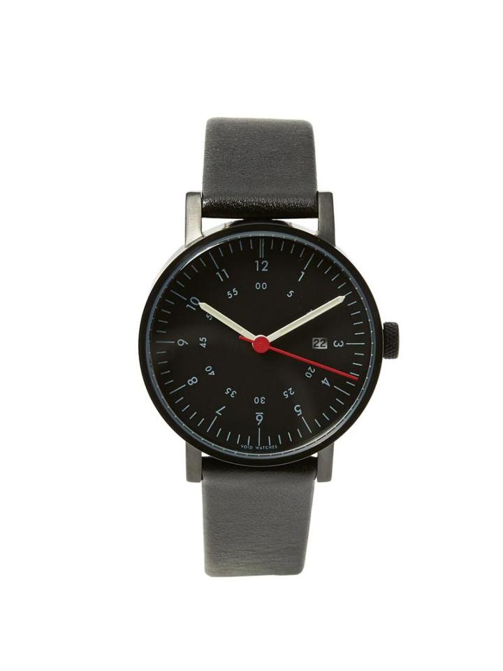 Frank + Oak Void Watch - V03d In Black - Online Exclusive