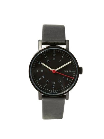 Frank + Oak Void Watch - V03d In Black - Online Exclusive
