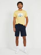 Frank + Oak Drawcord Cotton Shorts - Navy