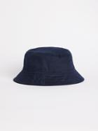 Frank + Oak Washed Cotton Bucket Hat In Dark Navy