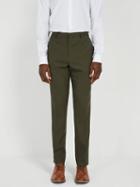 Frank + Oak Washable Wool Laurier Suit Trousers - Marine