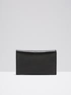 Frank + Oak Leather Bifold Wallet In Black