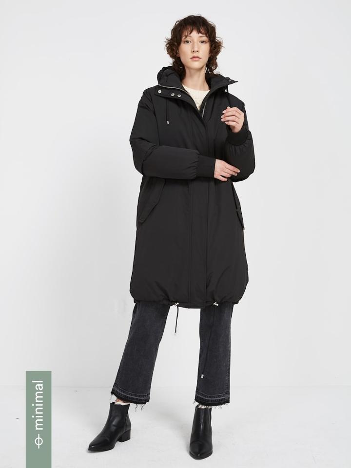 Frank + Oak The Alpine Parka With Recycled 3m Thinsulate - Black