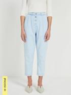 Frank + Oak Atelier Collection: Good Cotton Denim Pants In Bleached Blue