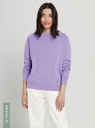 Frank + Oak The Organic Cotton Gym Fleece Crewneck In Purple