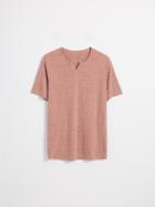 Frank + Oak Loose Fit Moroccan T-shirt In Red