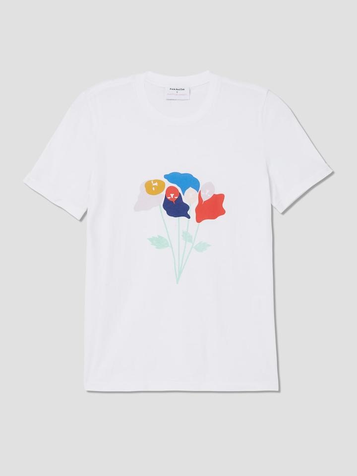 Frank + Oak The Creator Series: Mathilde Corbeil Flower Tee
