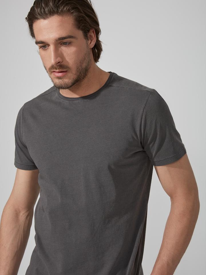 Frank + Oak Loose-fit T-shirt In Washed Asphalt