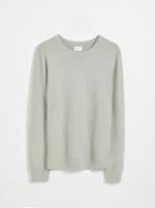 Frank + Oak Linen-cotton Stonewash Sweater - Grey