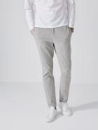 Frank + Oak Natural Chambray Tapered Trousers