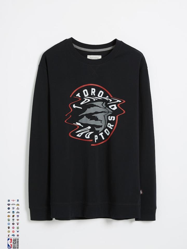 Frank + Oak Toronto Raptors Twisted Logo Long-sleeve T-shirt