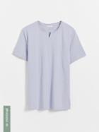 Frank + Oak Recycled Cotton Moroccan Tee - Lavender