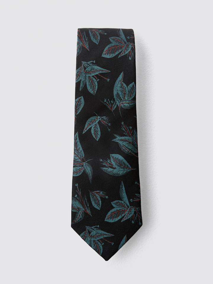 Frank + Oak 2.5 Silk Botanist Tie