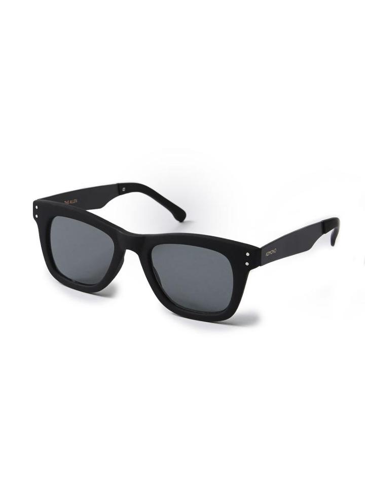 Frank + Oak Komono Allen Metal Sunglasses In Black