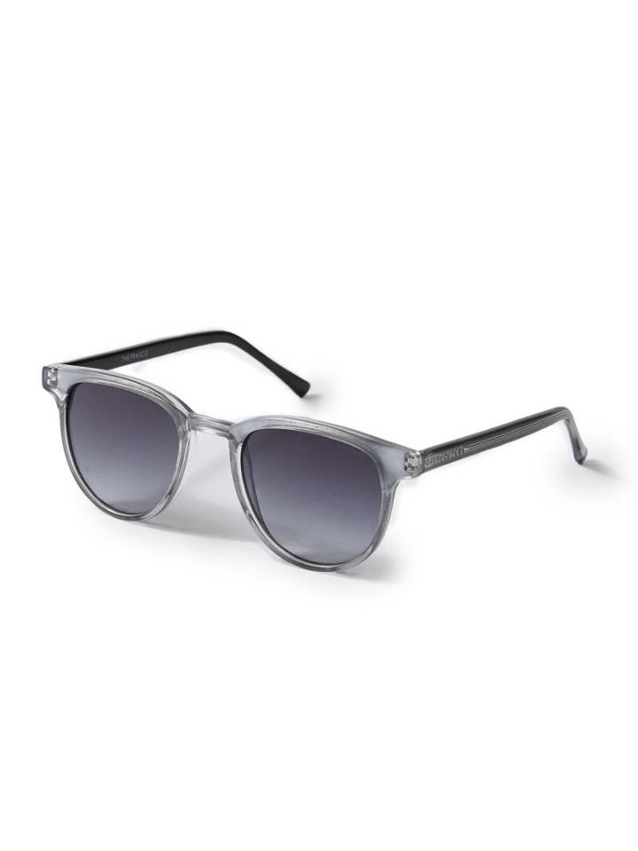 Frank + Oak Komono Francis Sunglasses In Silver Black
