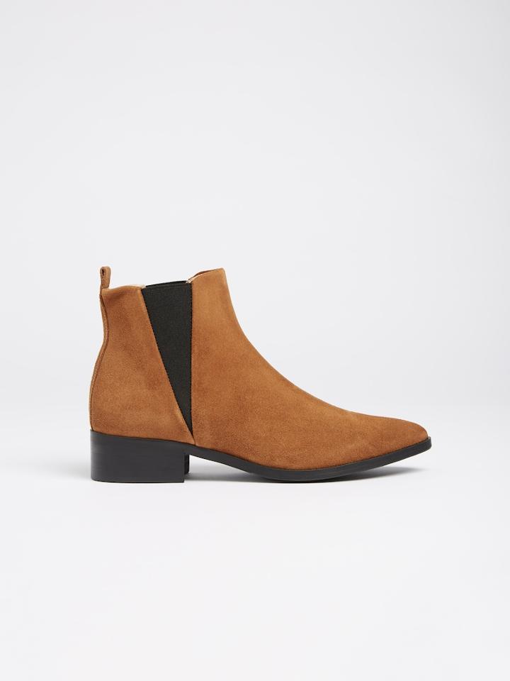 Frank + Oak The Palace Chelsea Boot In Light Brown