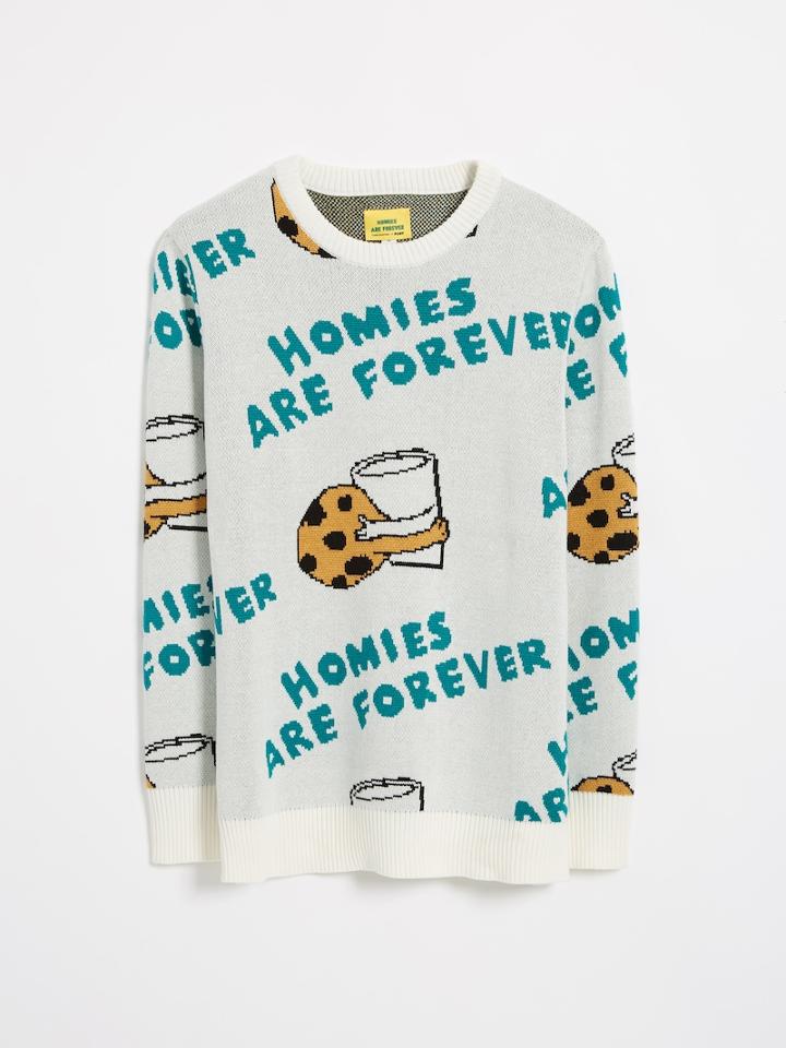 Frank + Oak Homies Are Forever Crewneck Sweater By Pony