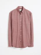 Frank + Oak The Jasper Oxford Shirt - Madder Brown