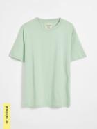 Frank + Oak Atelier Collection: Boxy Cotton Tee In Light Green
