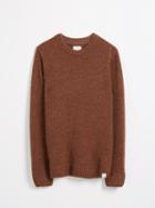 Frank + Oak The Nordique Multi-yarn Sweater - Russet