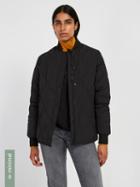 Frank + Oak Skylar Packable Bomber With Recycled Thinsulate In Black