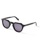 Frank + Oak All In Eyewear Voltaire Sunglasses In Black