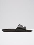 Frank + Oak Nike Benassi Slides In Black/black