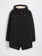 Frank + Oak The Alpine Fishtail Parka With Recycled 3m Thinsulate - Black