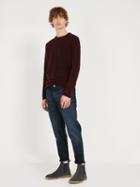 Frank + Oak The Iggy Tapered Fit Stretch Denim - Dark Steel Blue