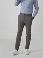 Frank + Oak Easy Wear Teflon Suit Trousers In Granite