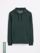 Frank + Oak Organic Good Cotton Vintage Fleece Hoodie - Dark Green