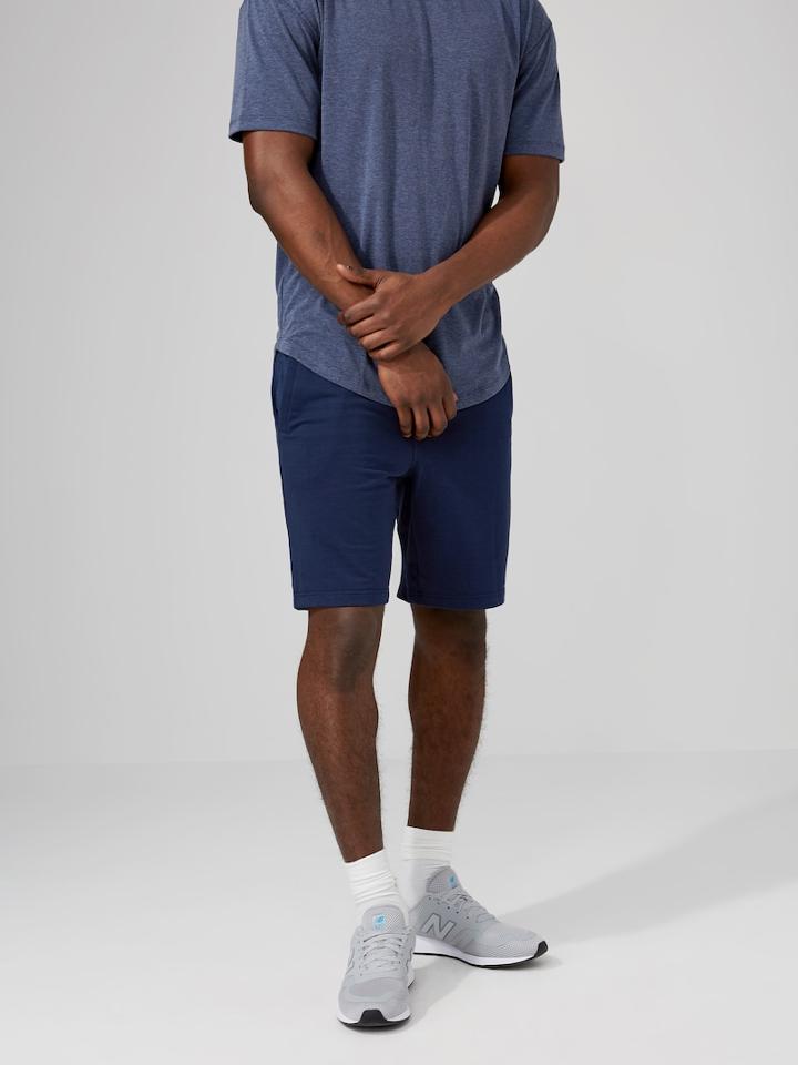 Frank + Oak Sc Drirelease&reg; French Terry Short In Washed Blue