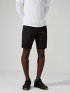 Frank + Oak Long 5-pocket Slim Short In True Black