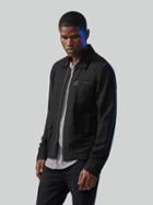 Frank + Oak Chapter X Frank And Oak Glor Woven Overshirt In Black