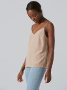 Frank + Oak Silk V-neck Cami In Goat