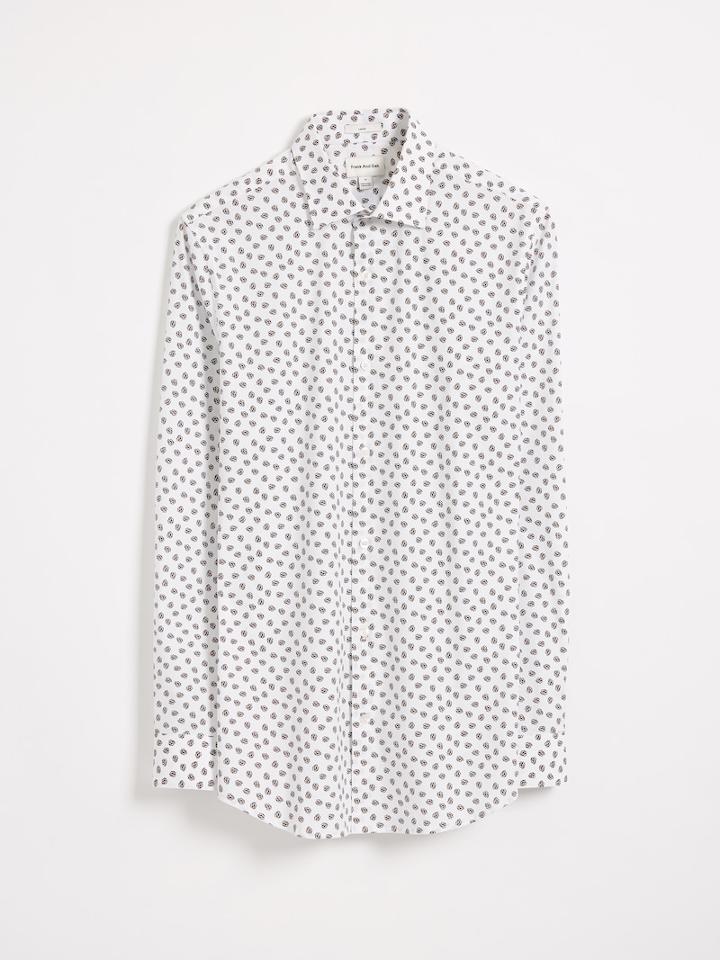 Frank + Oak The Laurier Dress Shirt - White Floral