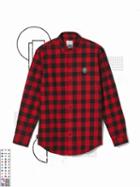 Frank + Oak Cleveland Cavaliers Plaid Shirt In Red