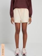 Frank + Oak La Coupe: Baggy High-waisted Short In Peach