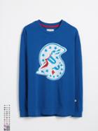 Frank + Oak Philadelphia 76ers Twisted Logo Long-sleeve T-shirt