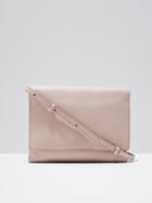 Frank + Oak The Piazza Crossbody Satchel In Dusty Pink