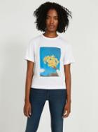 Frank + Oak Cotton Photoprint Tee - White