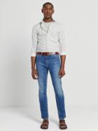 Frank + Oak The Laurier 80's-print Dress Shirt In White