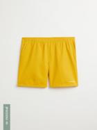 Frank + Oak Recycled Poly Summer Short In Golden Yellow