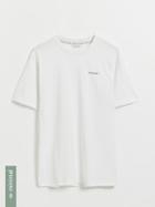 Frank + Oak 60/40 Organic Recycled Logo T-shirt - White