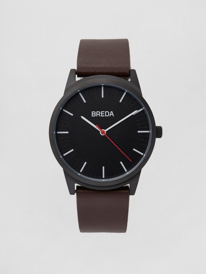 Frank + Oak Breda Watch - Bresson In Black/brown