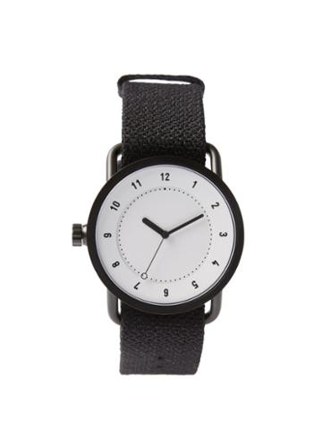 Frank + Oak Tid No. 1 Watch In White & Coal