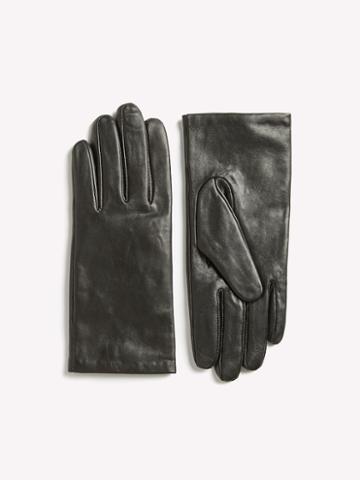 Frank + Oak Leather Gloves - Black