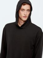Frank + Oak State Concepts Drirelease French Terry Pullover Hoodie In Black