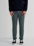 Frank + Oak The Lincoln 5-pocket Twill Pant In Balsam Green