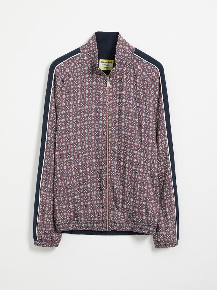 Frank + Oak Atelier Collection: Printed Track Jacket